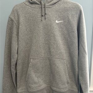 Nike Men's Heather Gray Hoodie
